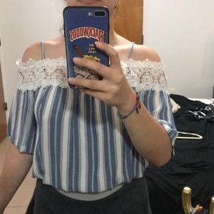 Off the shoulder top